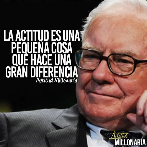 La actitud es una pequeña cosa que hace una gran diferencia.