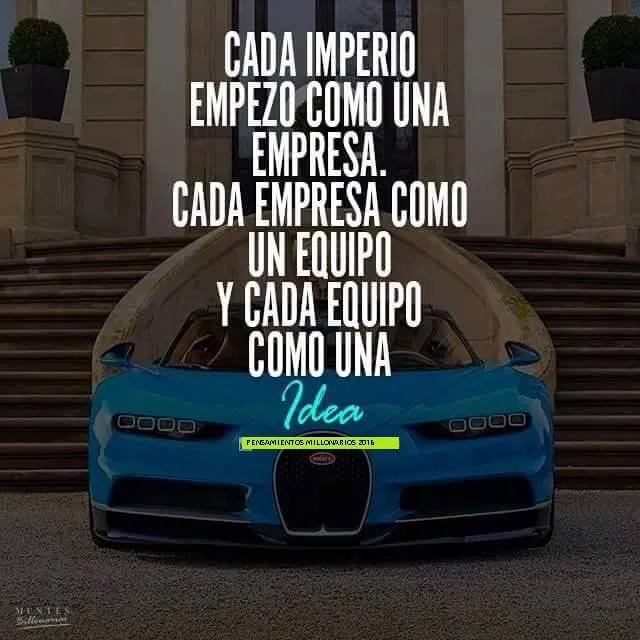 Cada imperio empezó como una empresa.