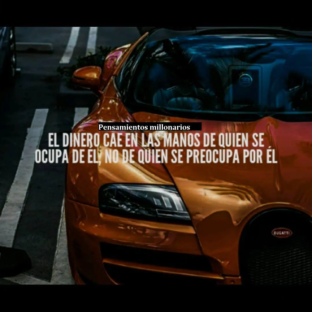 El dinero cae en las manos de quien se ocupa de él.