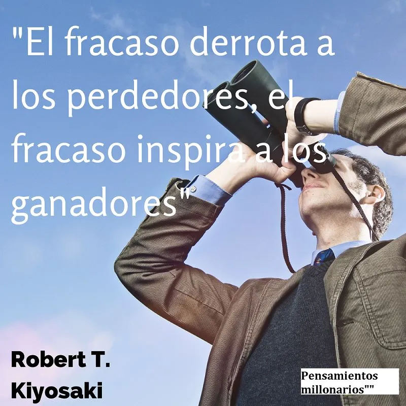 El fracaso derrota a los perdedores.