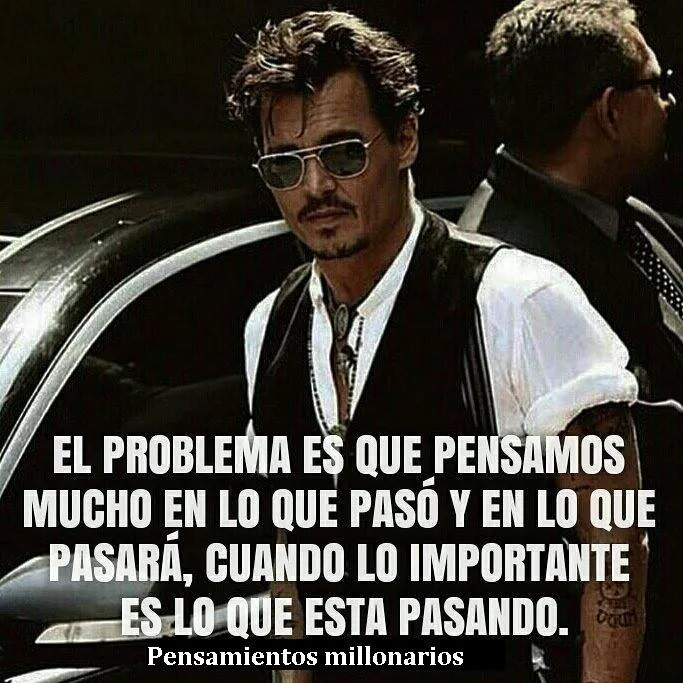 El problema es que pensamos mucho en lo que pasó.