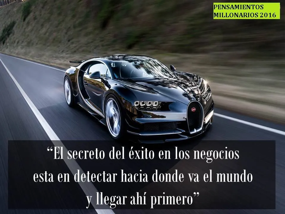 El secreto del éxito en los negocios.