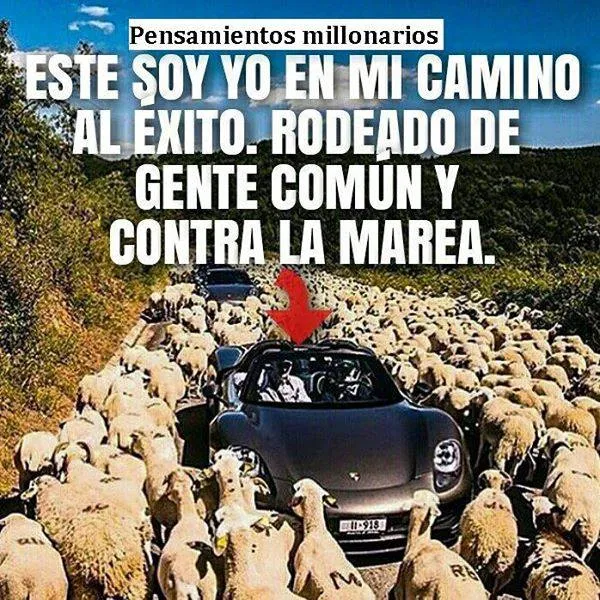Este soy yo en mi camino al éxito.