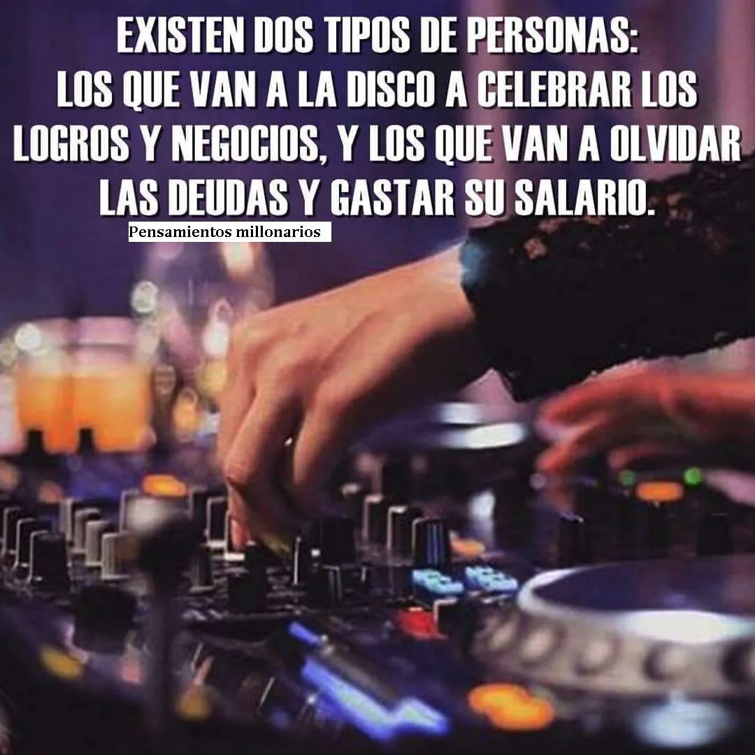 Existen dos tipos de personas