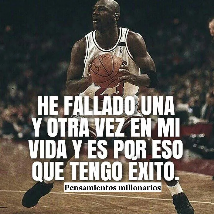 He fallado una y otra vez en mi vida.