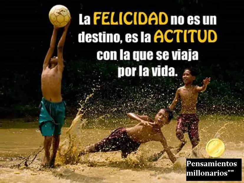 La felicidad no es un destino.