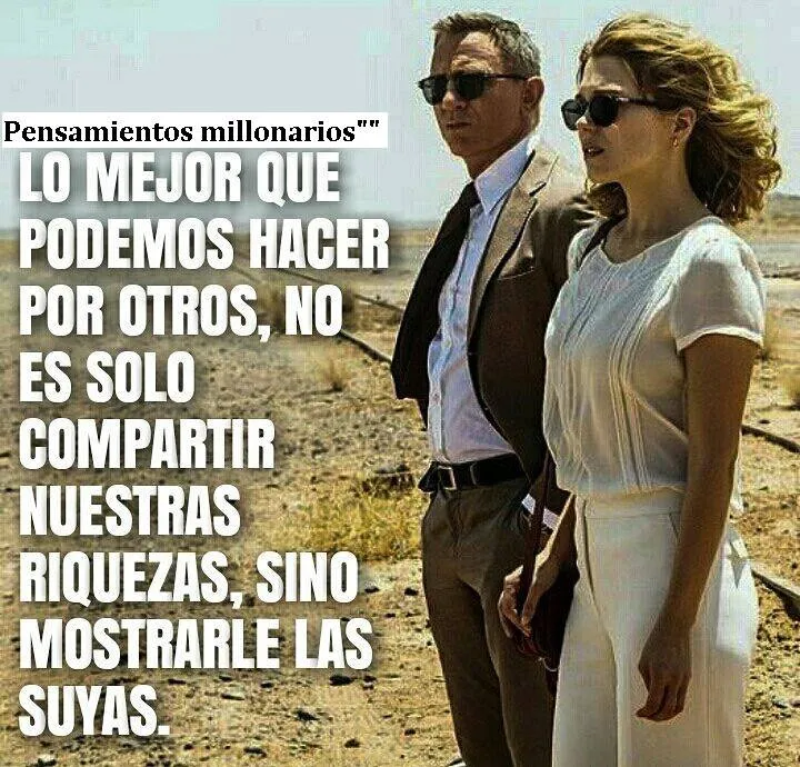 Podemos hacer por otros es mostrarle sus riquezas.