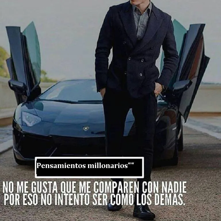 No me gusta que me comparen con nadie.