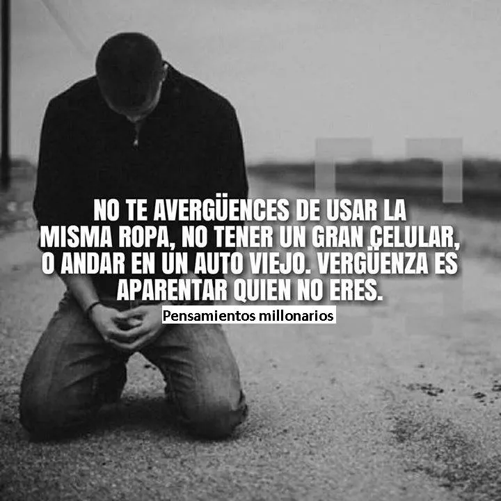 No te avergences de usar la misma ropa.