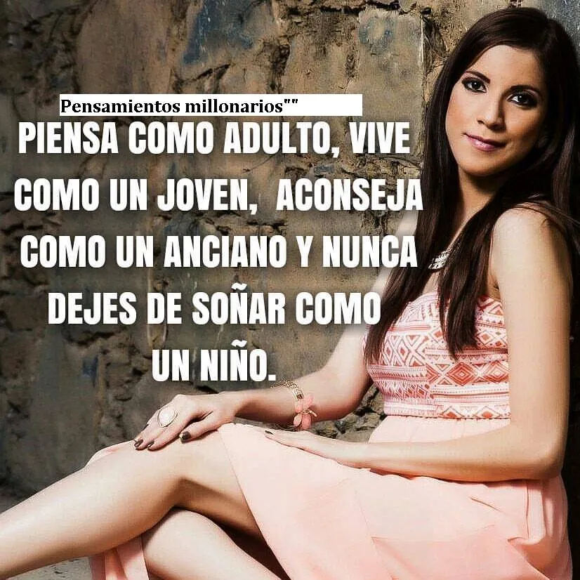 Piensa como adulto, vive