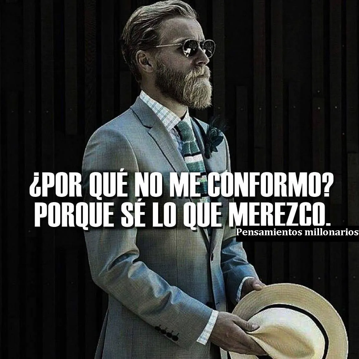 Por qué no me conformo