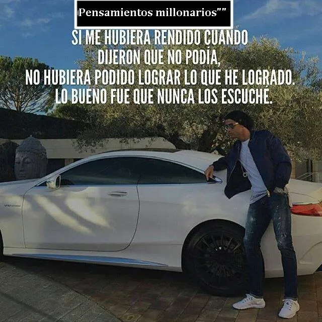 Si me hubiera rendido cuando me dijeron que no podía, no habría logrado lo que he logrado.