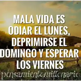 mala_vida_es_odiar_el_lunes_deprimirse_el_domingo_y_esperar_los_viernes