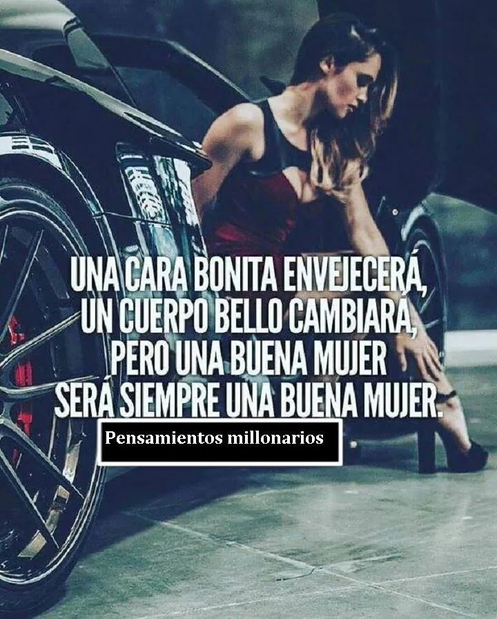 Una cara bonita envejecerá.