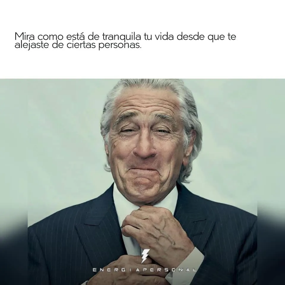 Observa lo tranquila que está tu vida desde que te alejaste de ciertas personas.