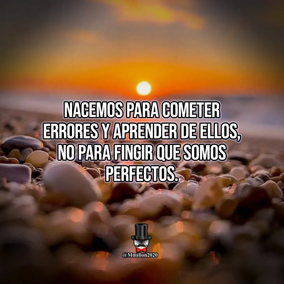 Los seres humanos nacemos para cometer errores.