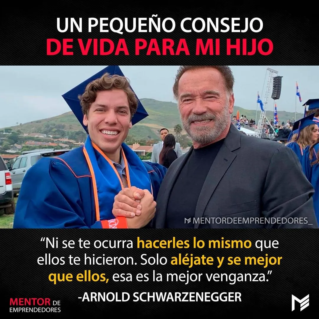 El padre le aconseja a su hijo que no haga lo mismo que le hicieron, sino que se aleje y sea mejor que ellos.