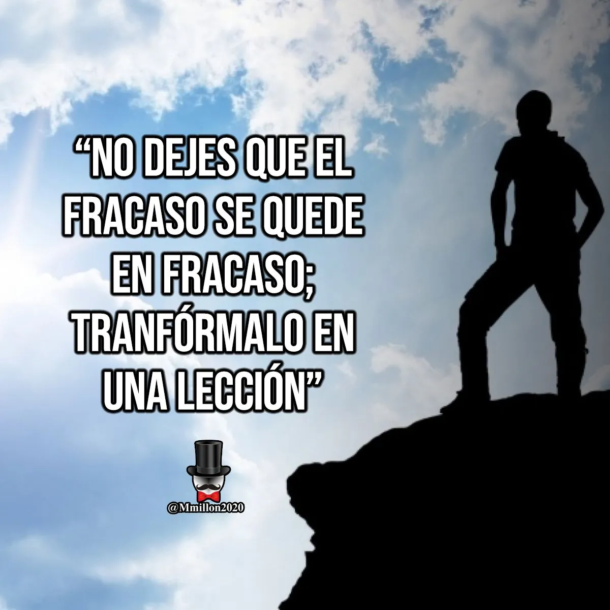 No dejes que el fracaso se quede en fracaso,