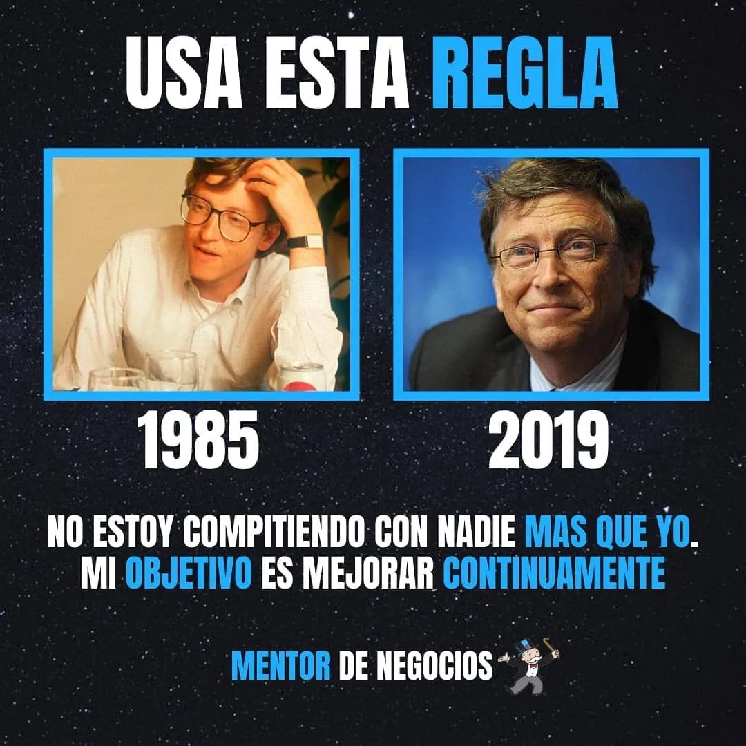 No estoy compitiendo con nadie más que yo.