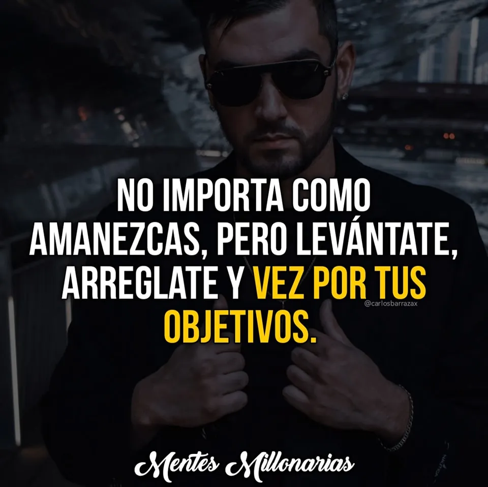 No importa cómo amanezcas, pero levántate. . .