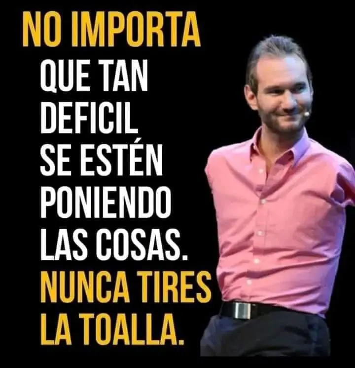No importa que tan difícil se estén poniendo las cosas.
