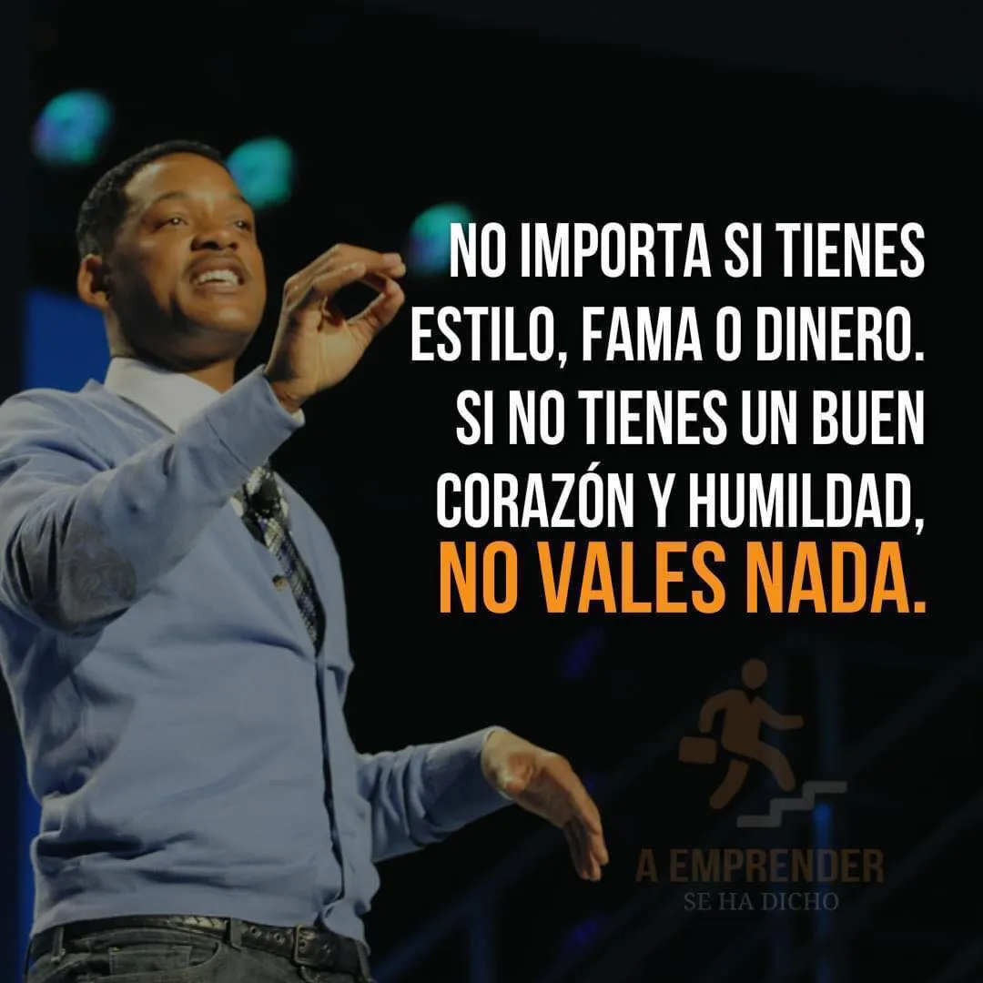 No importa si tienes estilo, fama o dinero. . .