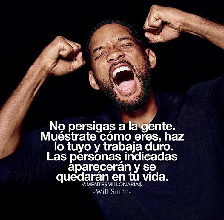 No persigas a la gente.