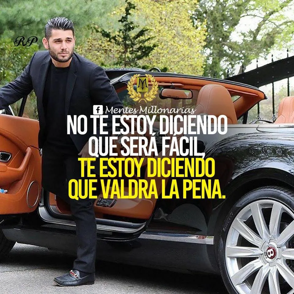 No te estoy diciendo que será fácil.