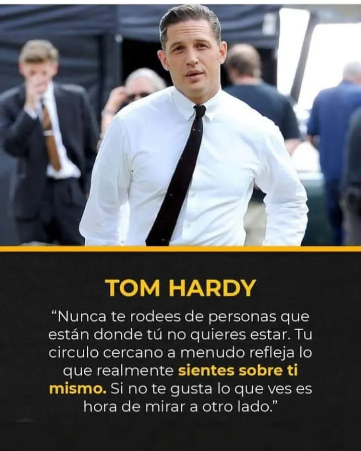 Nunca te rodees de personas que están donde tú no quieres estar.