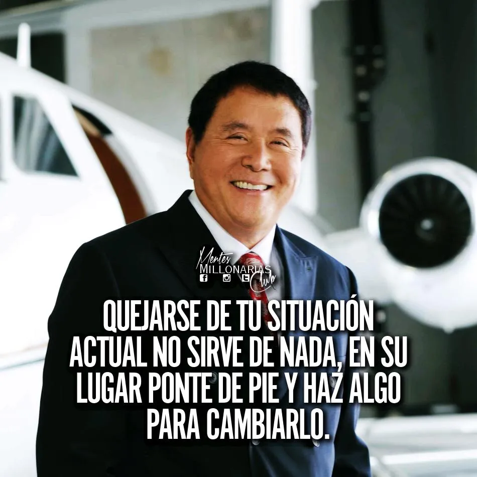 Quejarse de tu situación actual no sirve de nada.