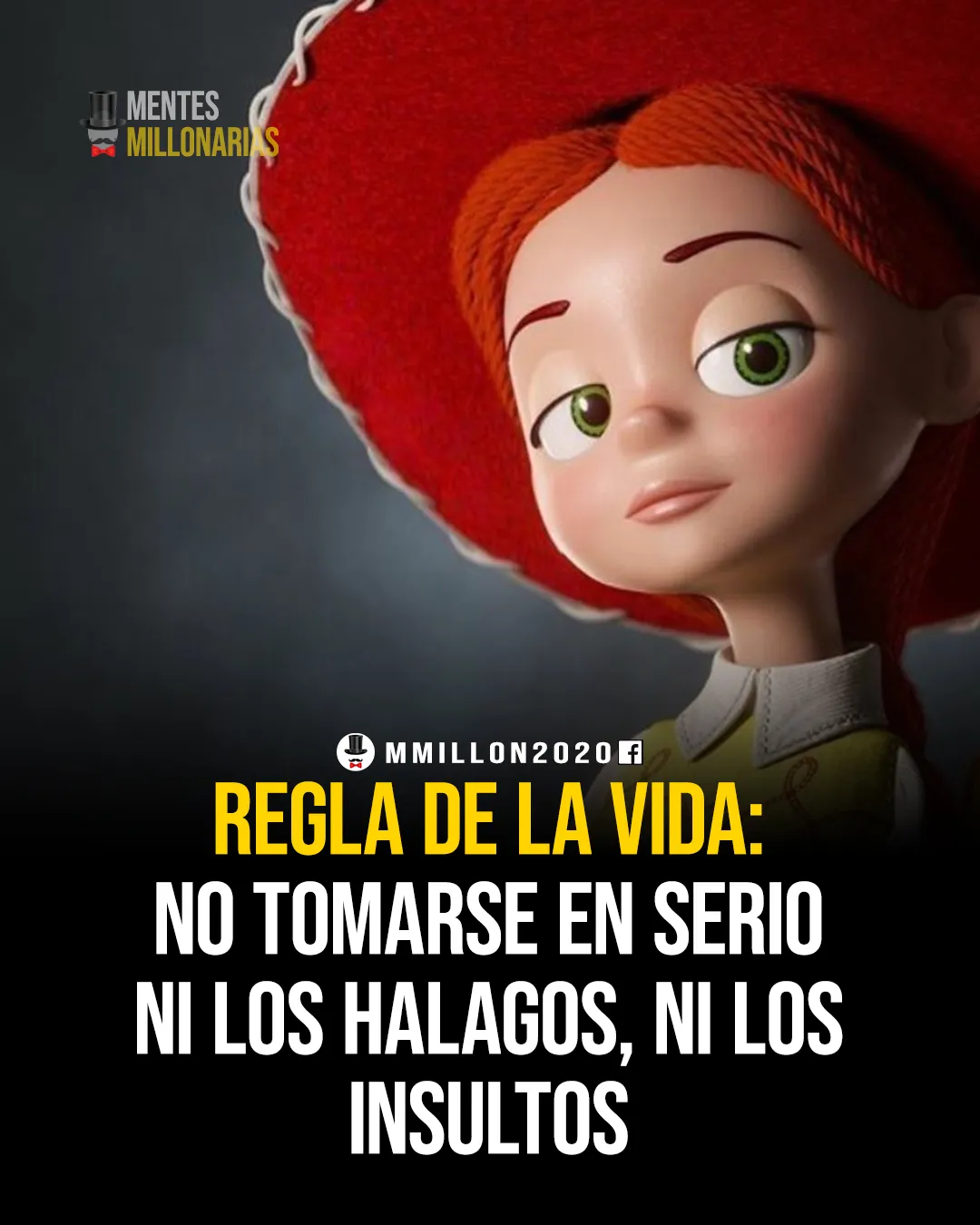 La primera oración es