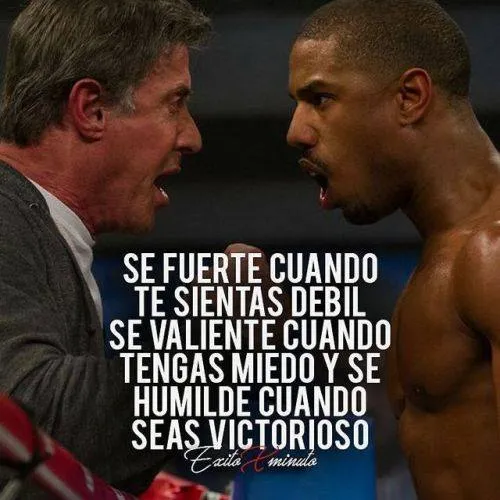 Sé fuerte cuando te sientas débil.