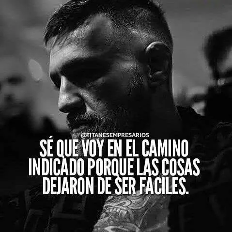 Sé que voy en el camino indicado.