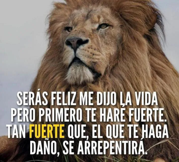 Serás feliz me dijo la vida