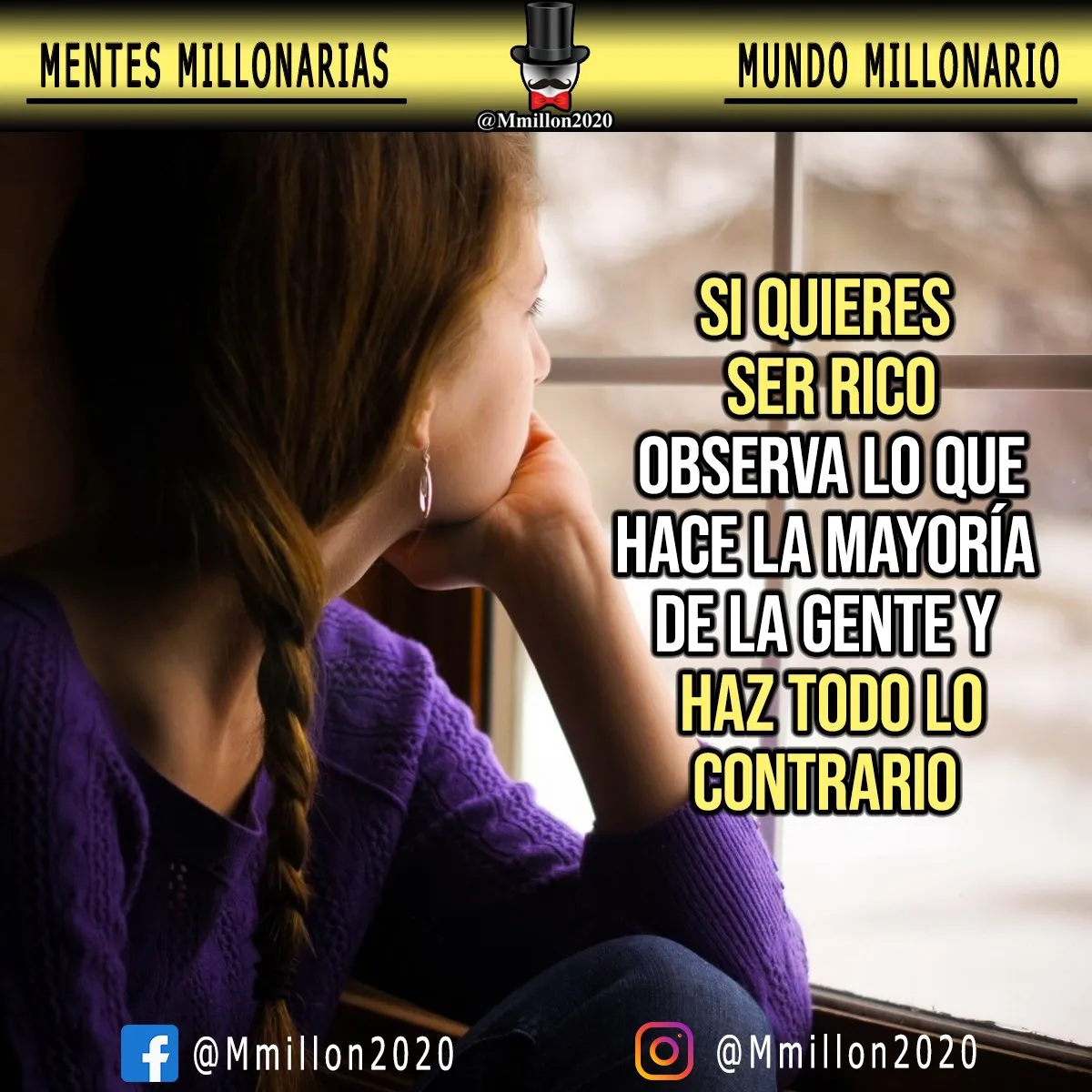 Si quieres ser rico, observa lo que hace la mayoría de la gente y haz todo lo contrario.