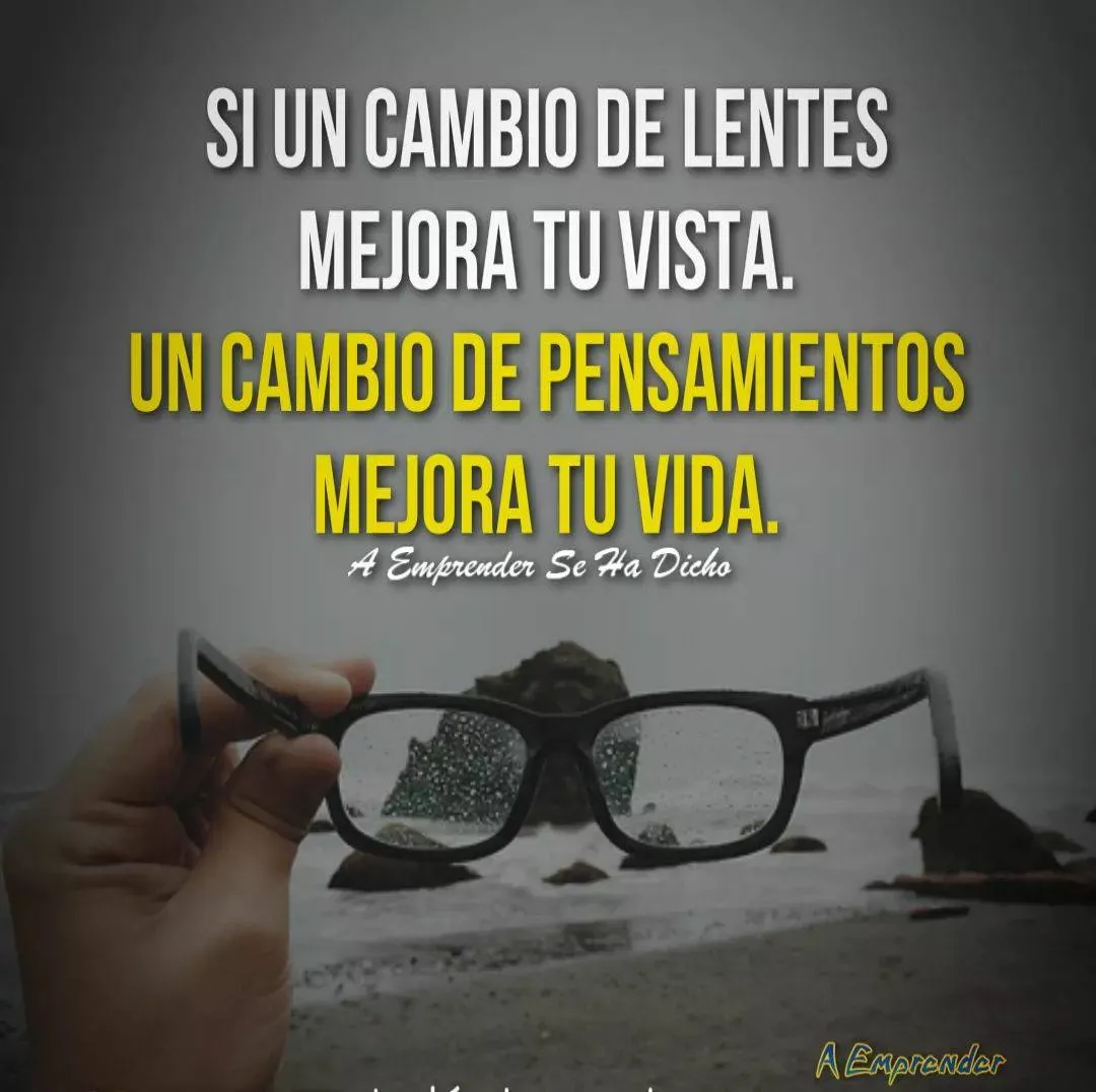 Si un cambio de lentes mejora tu vista. . .