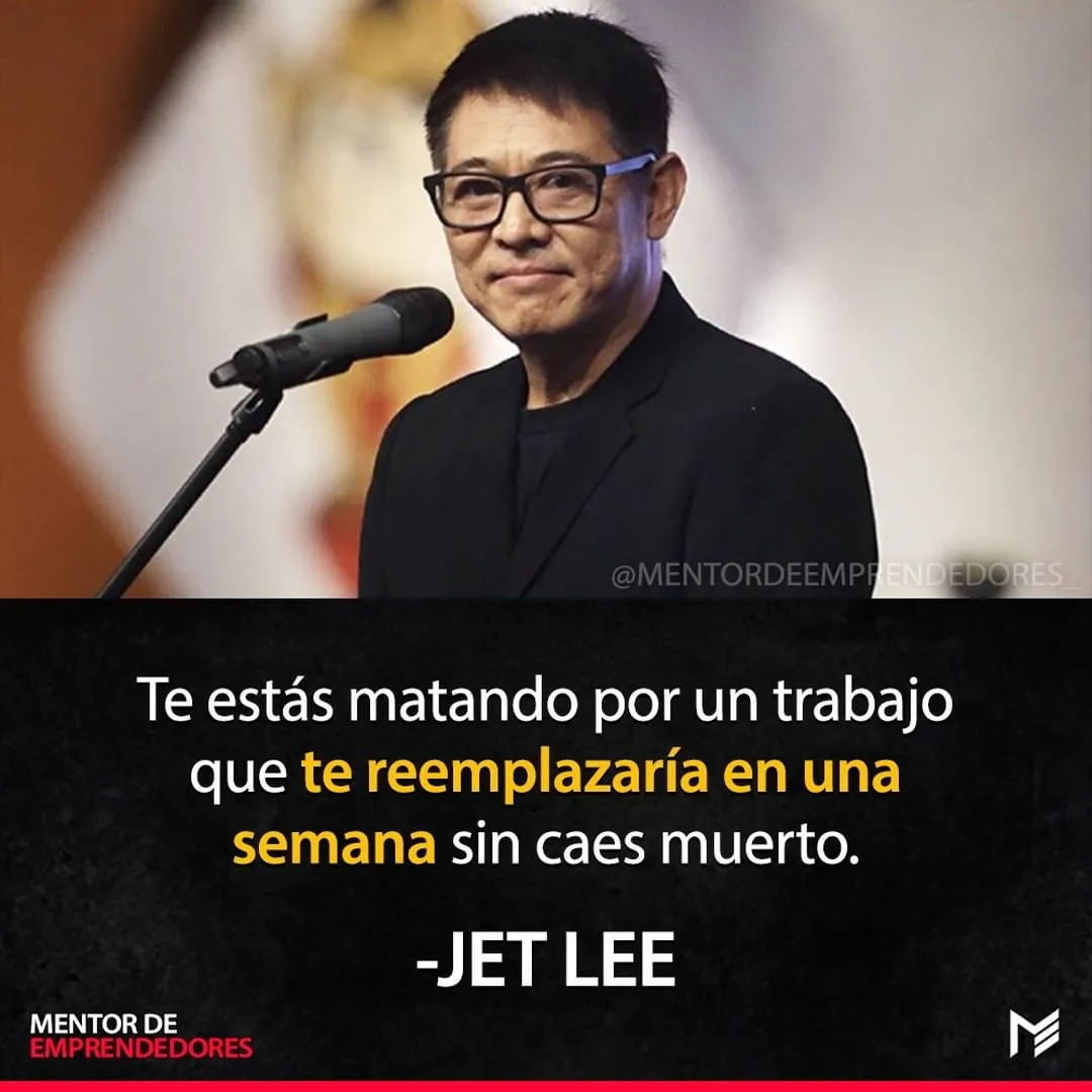 Te estás matando por un trabajo.