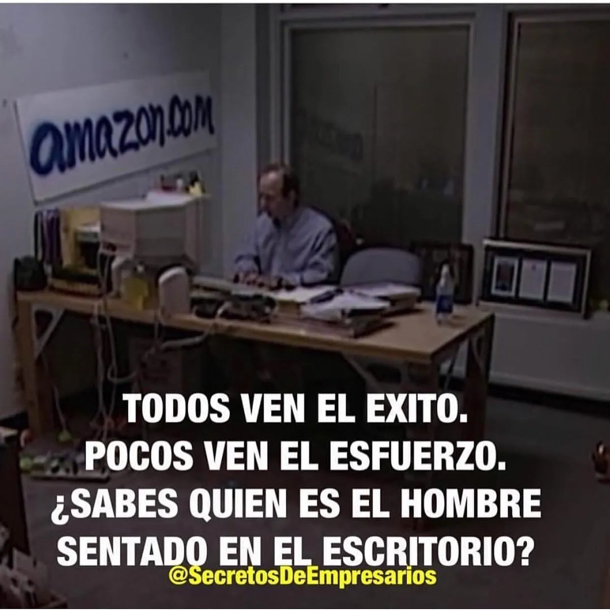 Todos ven el éxito, pocos ven el esfuerzo.