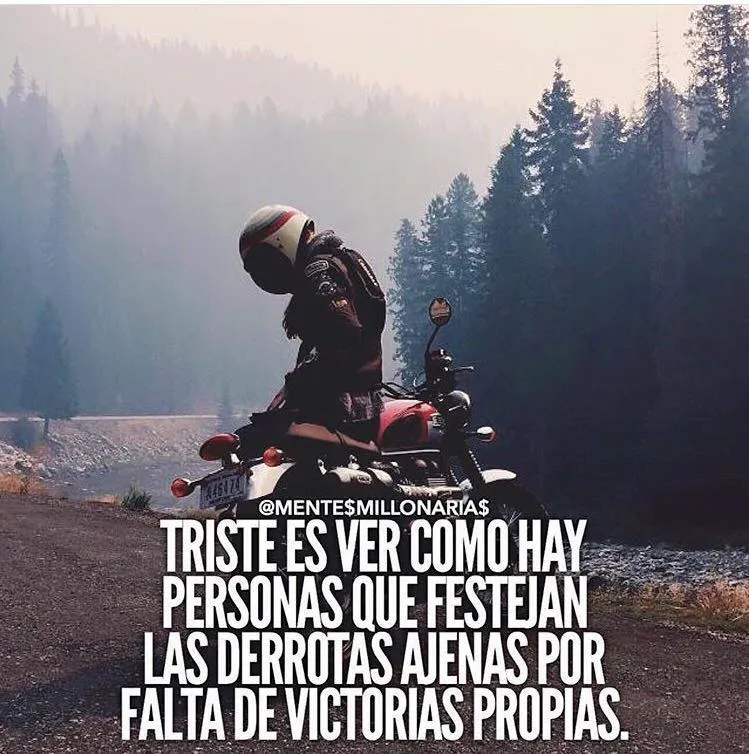 Triste es ver como hay personas que festejan.