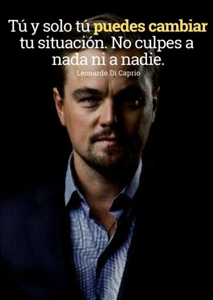 Tú y solo tú puedes cambiar tu situación.