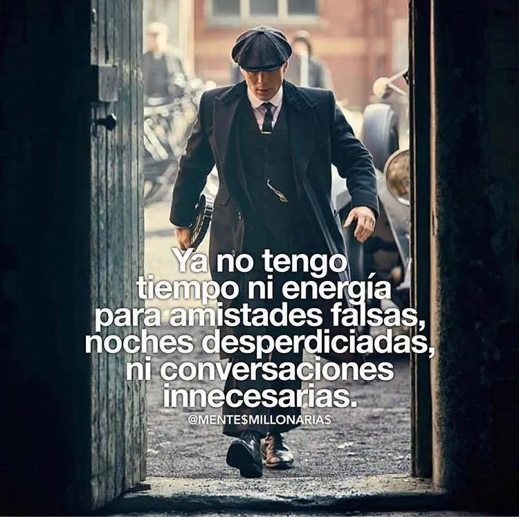 Ya no tengo tiempo ni energía para amistades falsas.