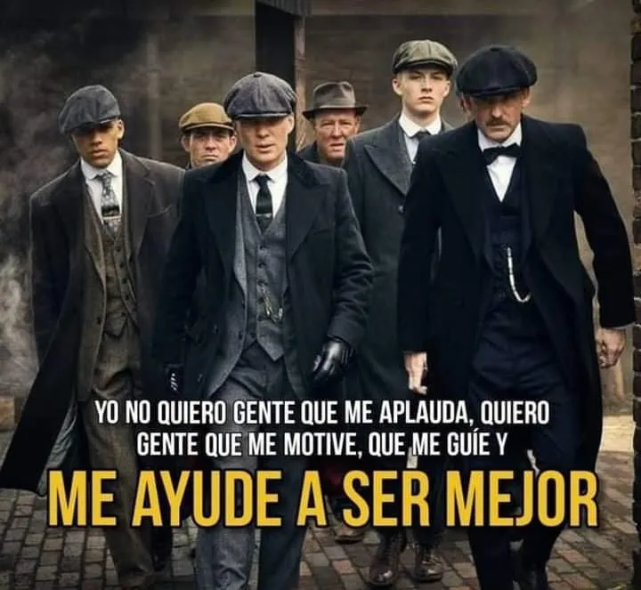 Yo no quiero gente que me aplauda, quiero gente que me motive, que me guíe y me ayude a ser mejor.