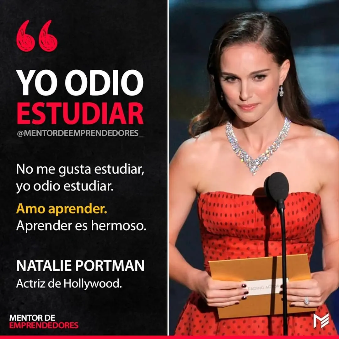 No me gusta estudiar, yo odio estudiar.