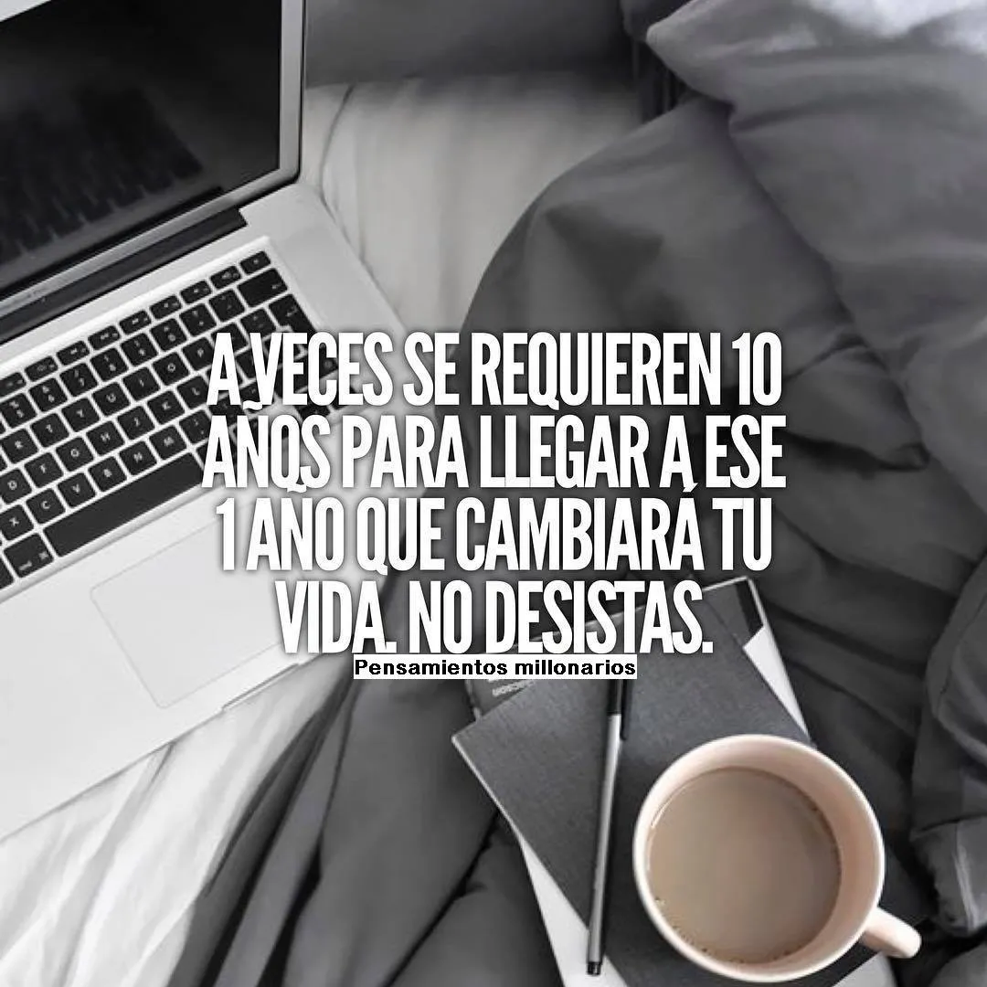 A veces se requieren años para llegar a ese año que cambiará tu vida.