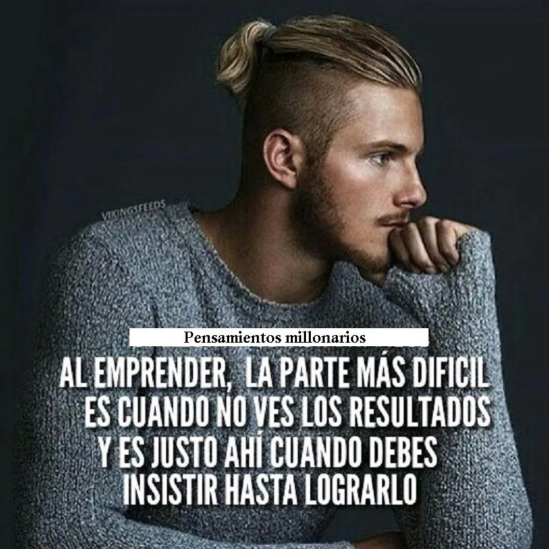 Al emprender, la parte más difícil es cuando no ves los resultados.