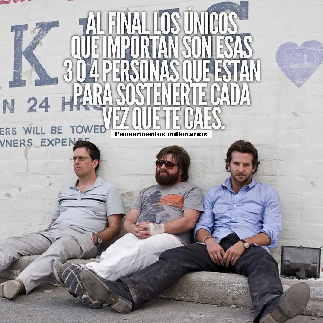 Al final los únicos que importan son esas o personas. . .