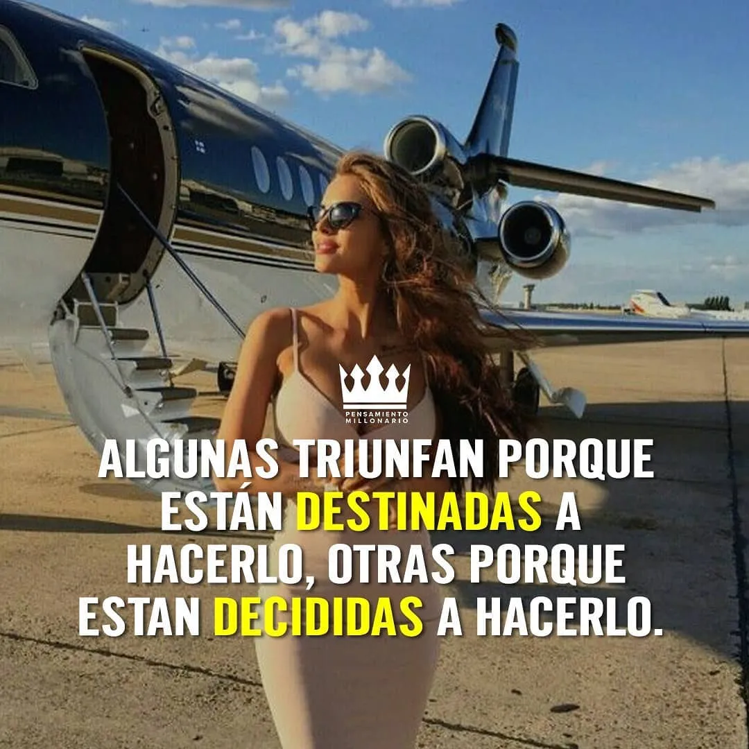 Algunas triunfan porque están destinadas a hacerlo.