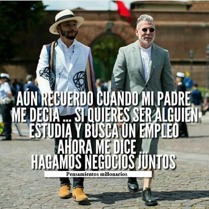 Aún recuerdo cuando mi padre me decía