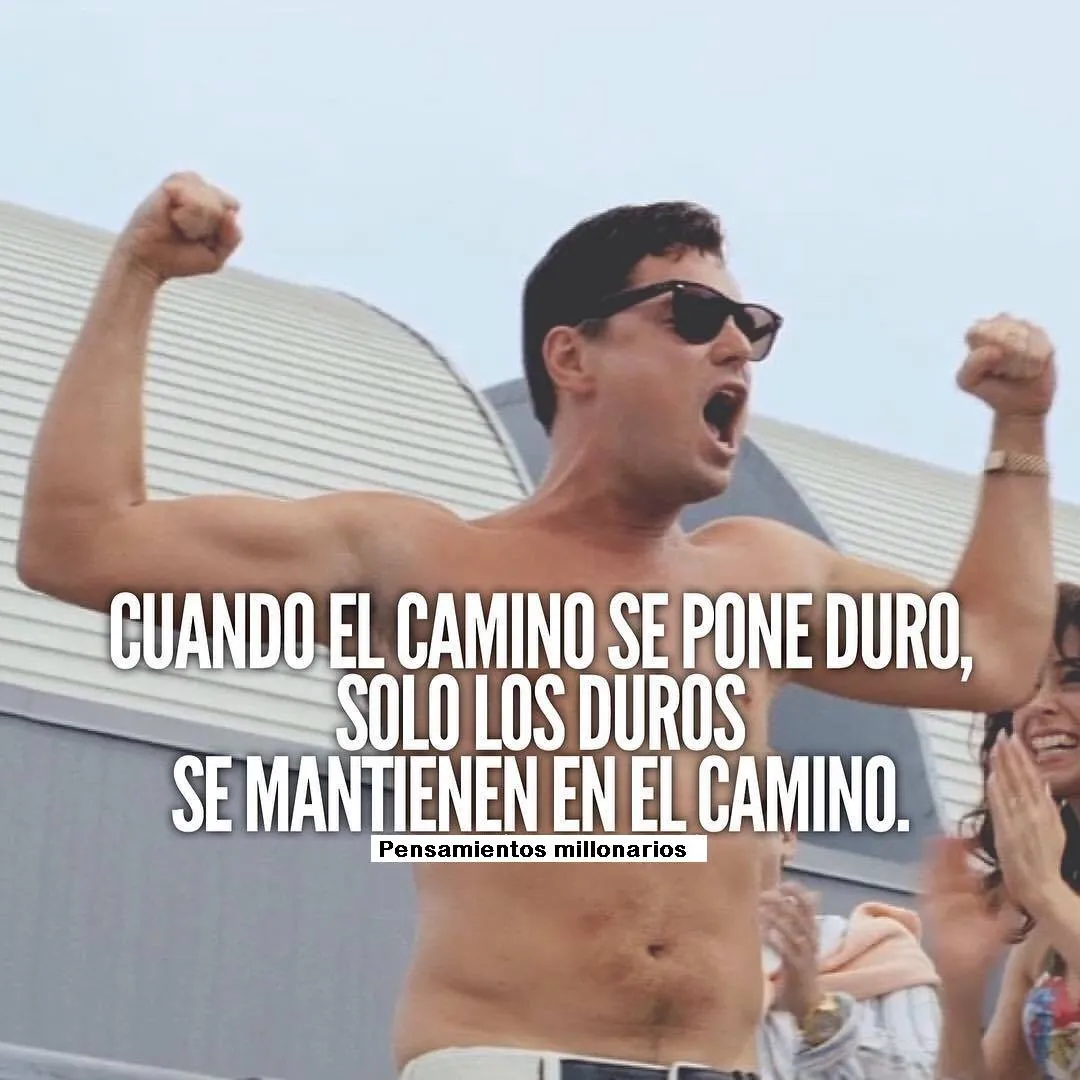 Cuando el camino se pone duro. . .