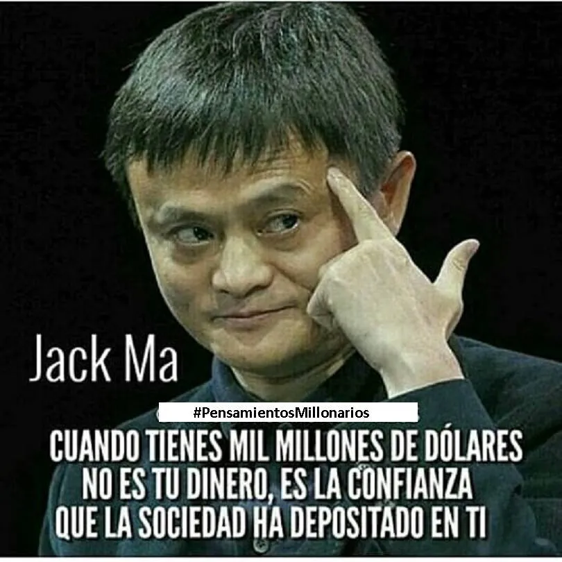 Cuando tienes mil millones de dólares no es tu dinero.